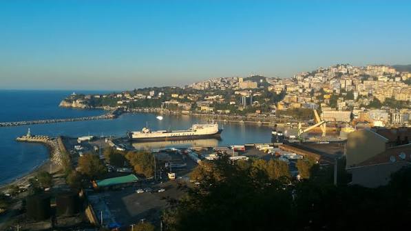 Zonguldak'tan şehir manzarası